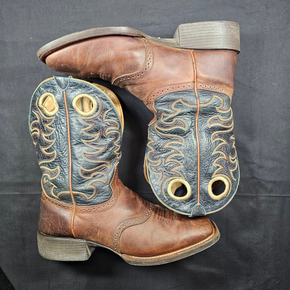 Cody James Xero Gravity Gibson Mens 13 D Leather Western Cowboy Boots BBMP-613
